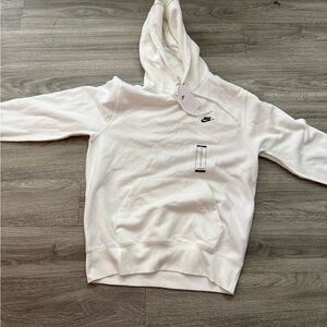 Nike White Pullover Sweatshirt